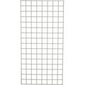 Global Equipment Global Industrial„¢ Wire Grid Panel 60" x 36" Poly-Green 933CP15GZ